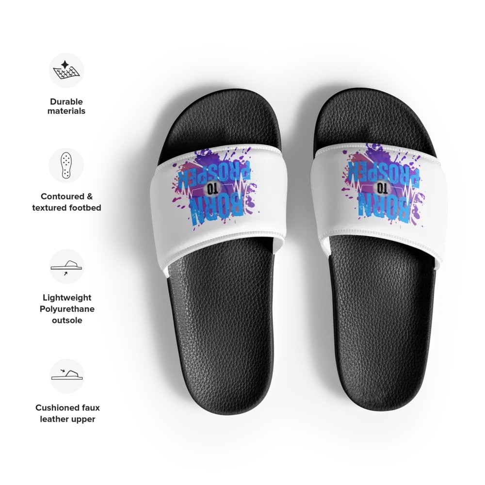 Born to Prosper Women's Slides product image (15)
