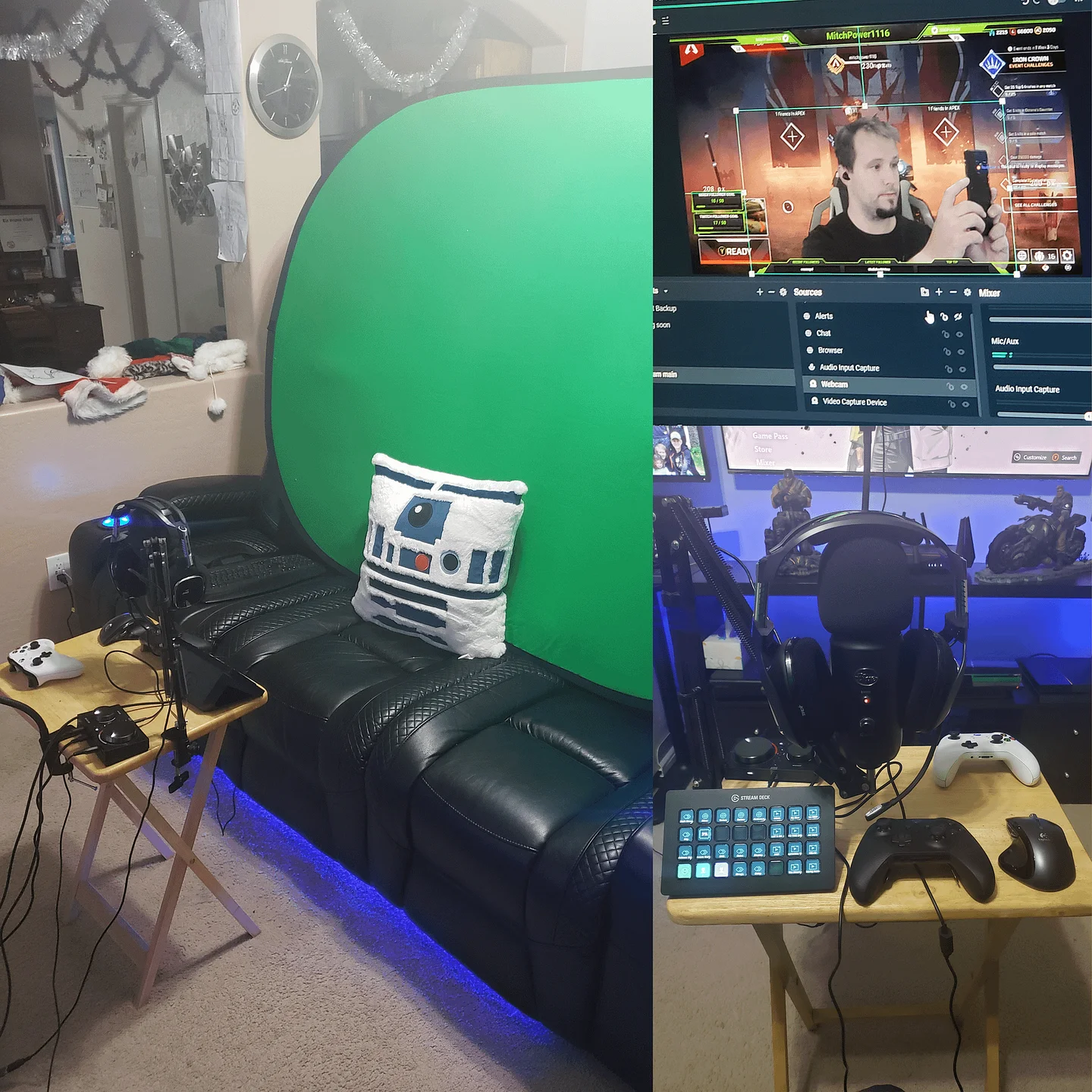 MitchPower1116 original streaming setup