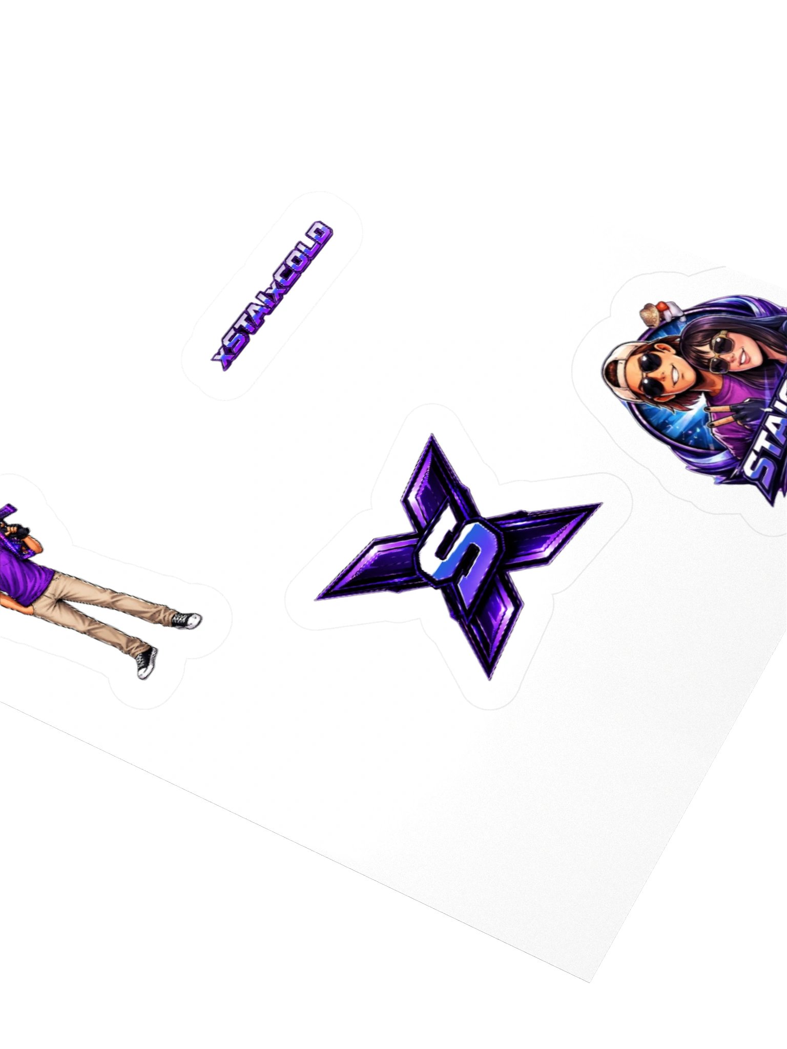 STAIOTIK Cyber Emblem Sticker Sheet product image (3)
