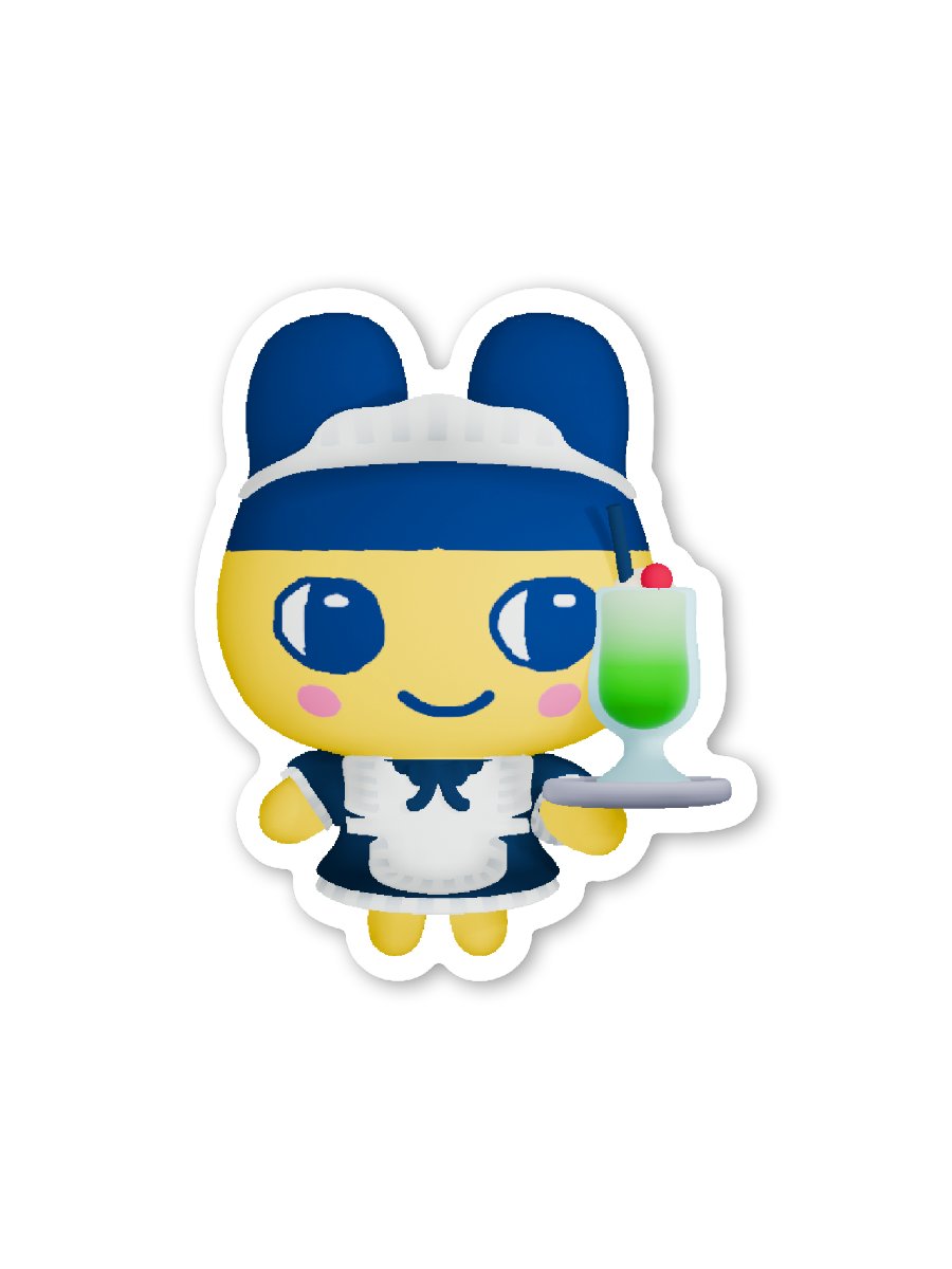 Mametchi Maid Cafe Sticker product image (2)