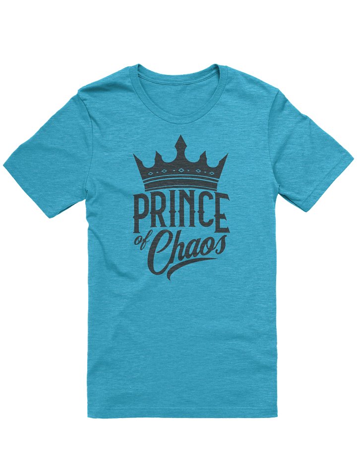 Prince of Chaos Tshirt (Black Text) product image (1)