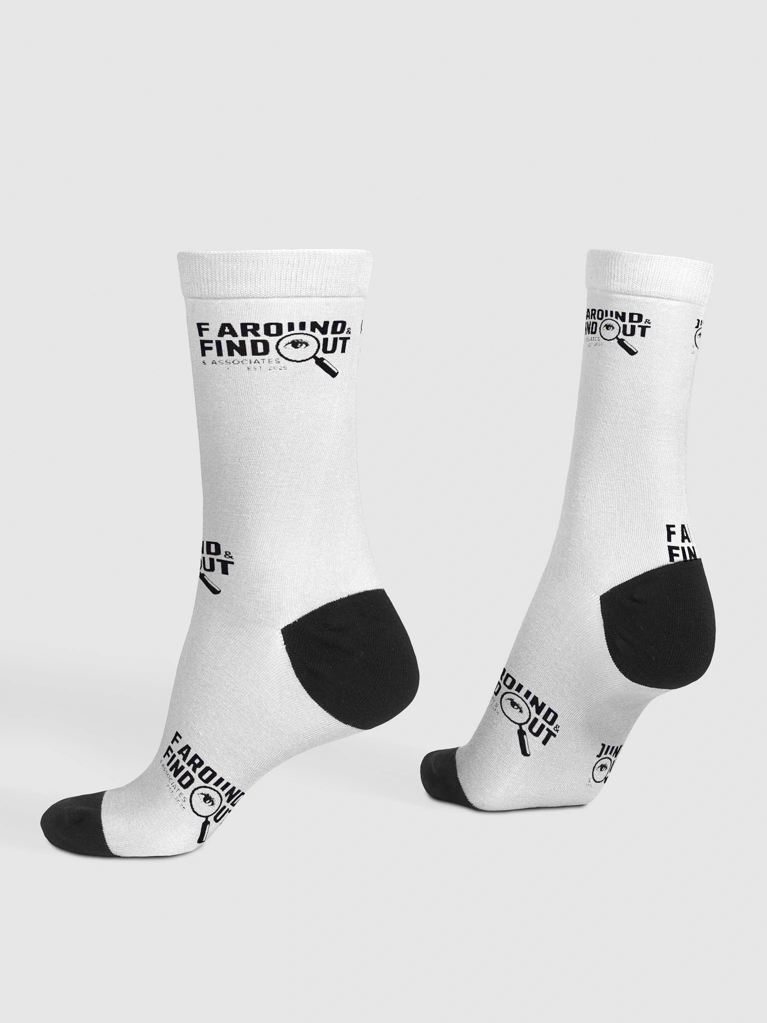 F Around Eco-Friendly Crew Socks product image (4)
