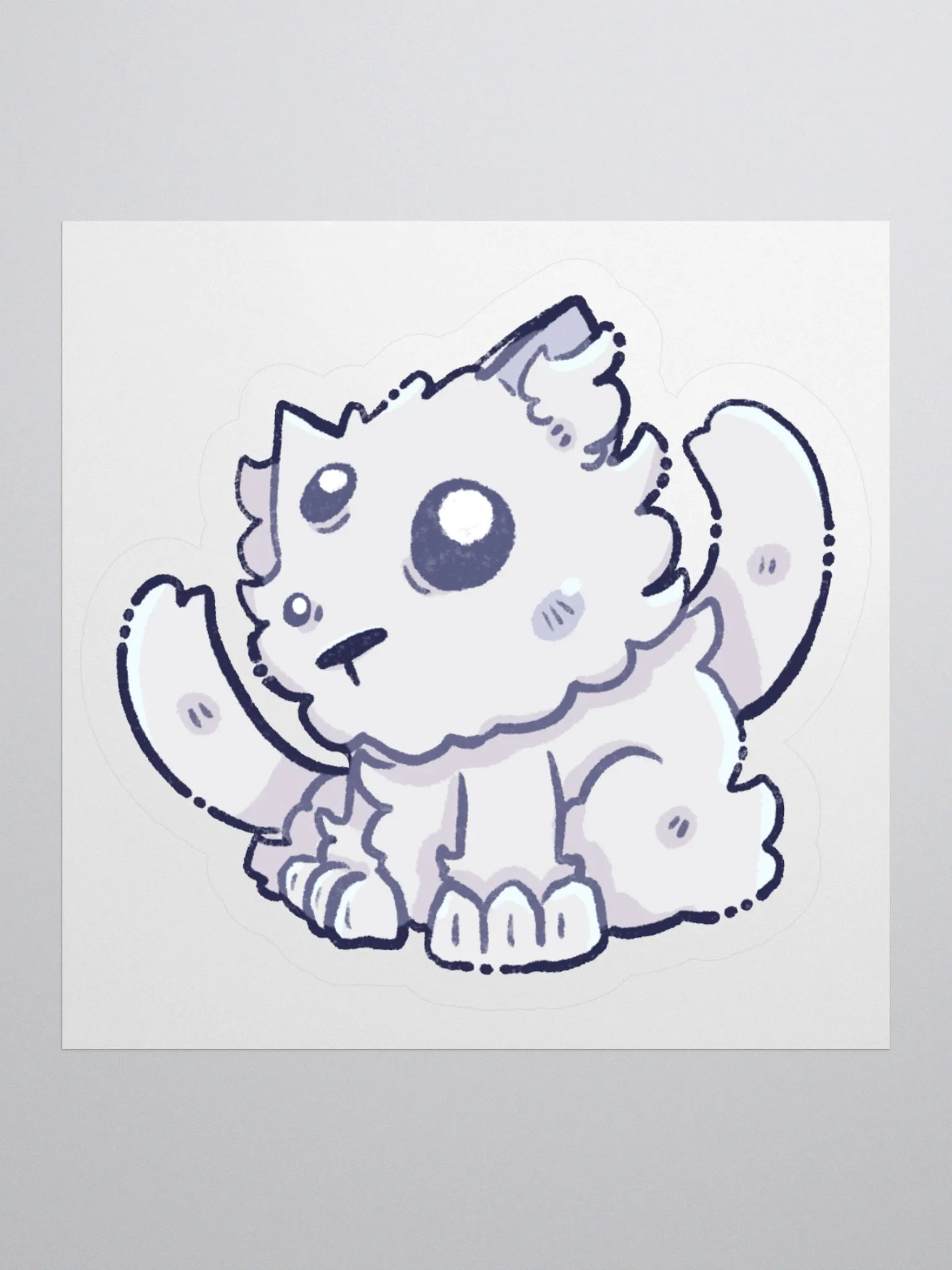 Side-Eye Noodle Sticker product image (2)