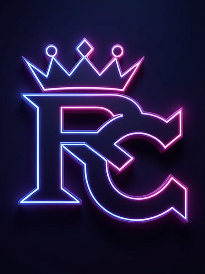 Regal Crown - Neon Crown - XXL Gaming Mouse Pad 36 in x 18 in product image (2)