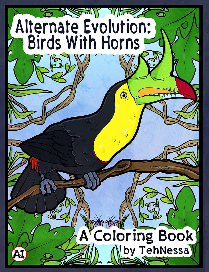 Alternate Evolution: Birds With Horns product image (1)