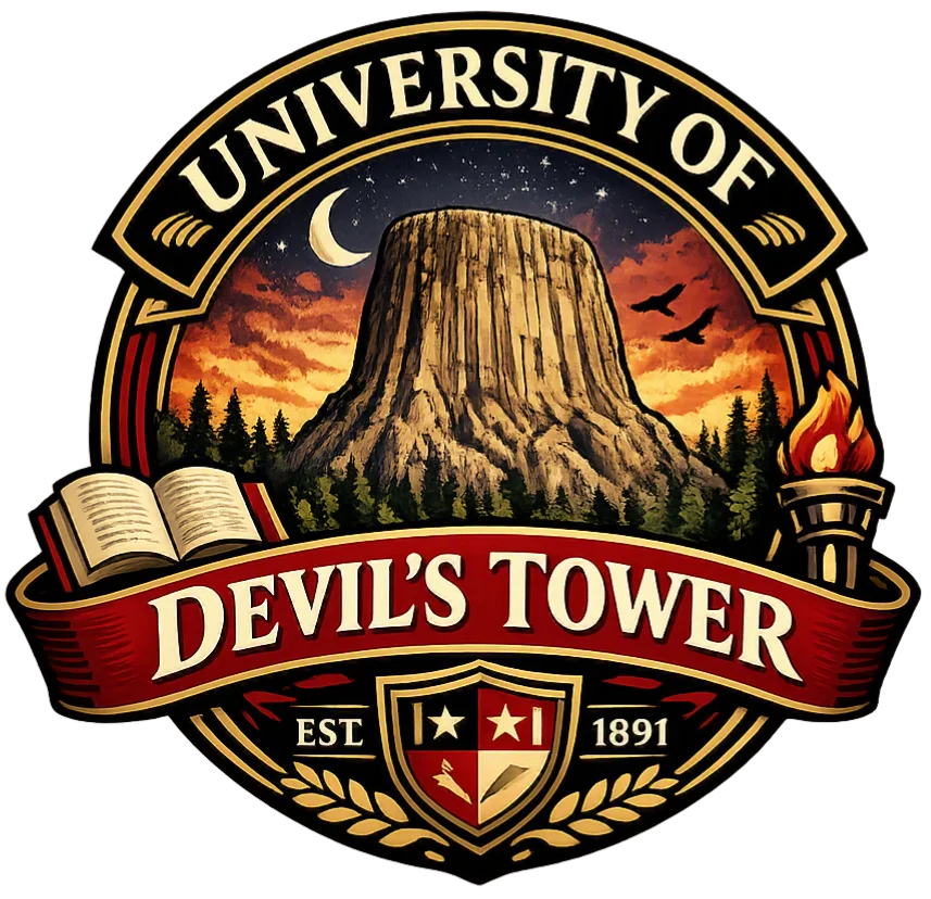University of Devil’s Tower degree parchment product image (2)