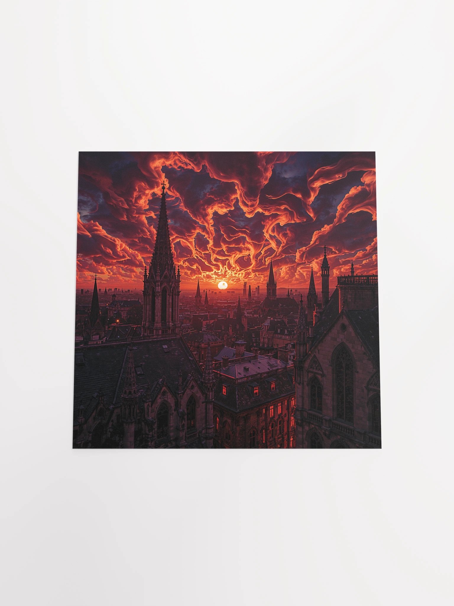 Inferno at Dusk Matte Poster product image (19)