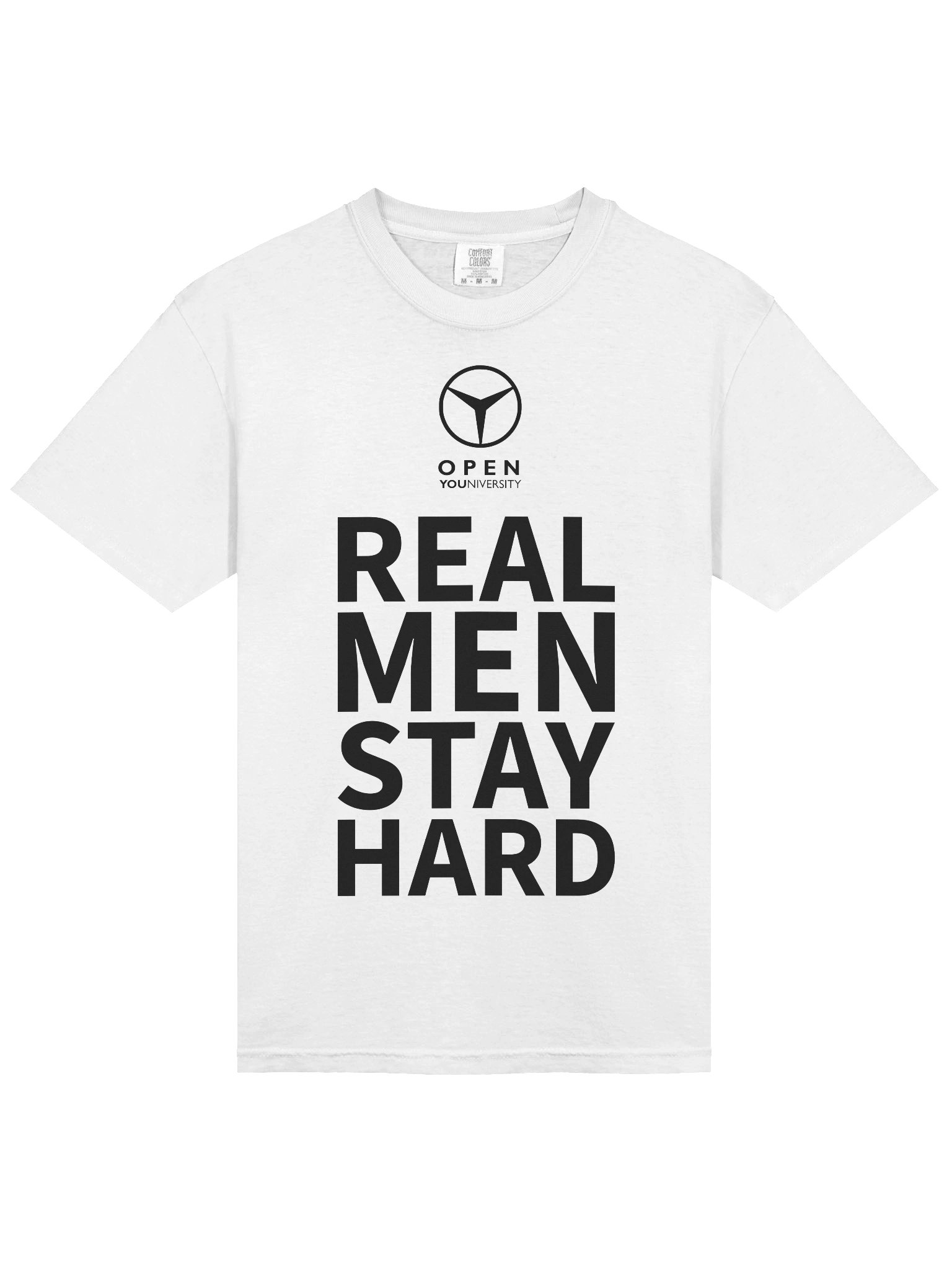 REAL MEN STAY HARD - White Version product image (5)