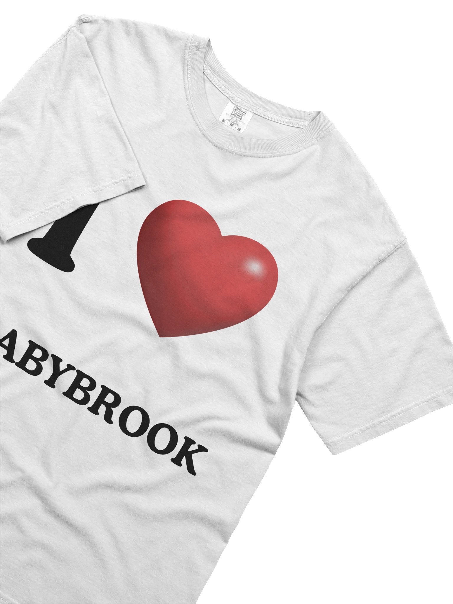 love me - white tee product image (5)