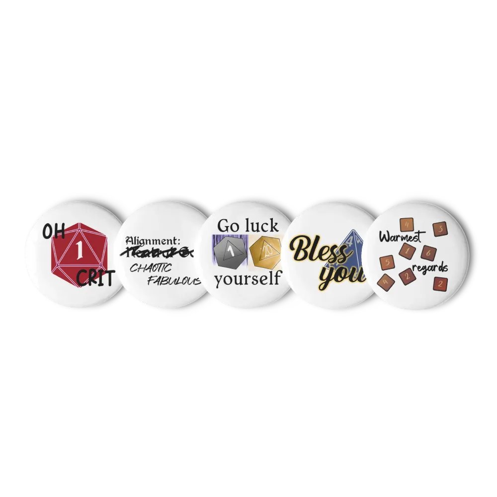 TTRPG Mixed (pins) product image (3)