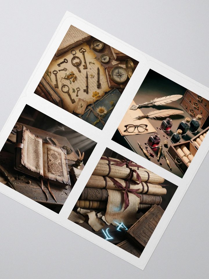 Ink and Elsewhere Stickers #8 – The Corners of the World That Breathe in the Dark product image (4)