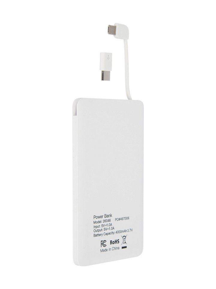 LeadSimple - 4000 MAH 3-In-1 Power Bank product image (2)