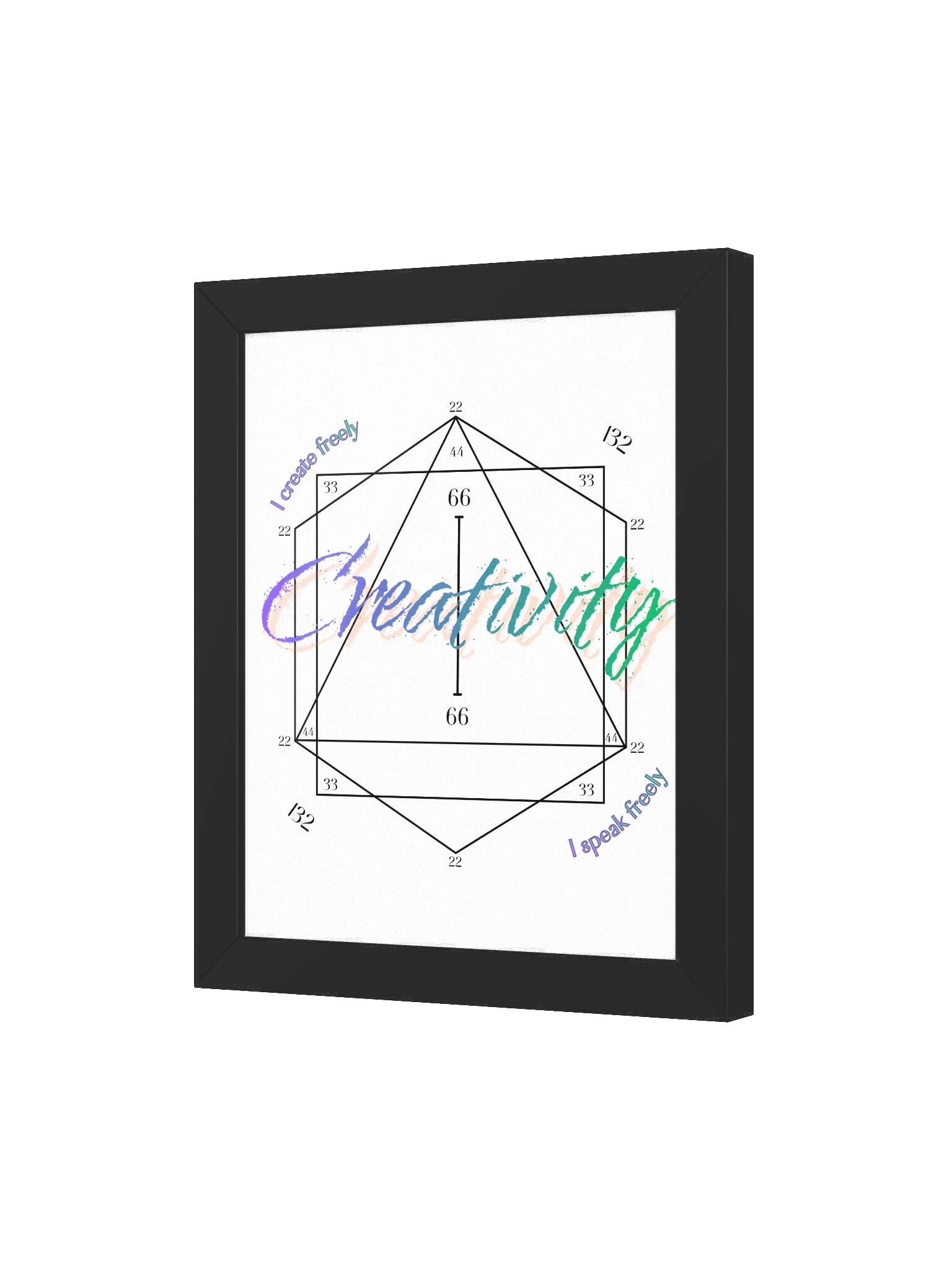 Creativity 132 Vibrational Poster product image (26)