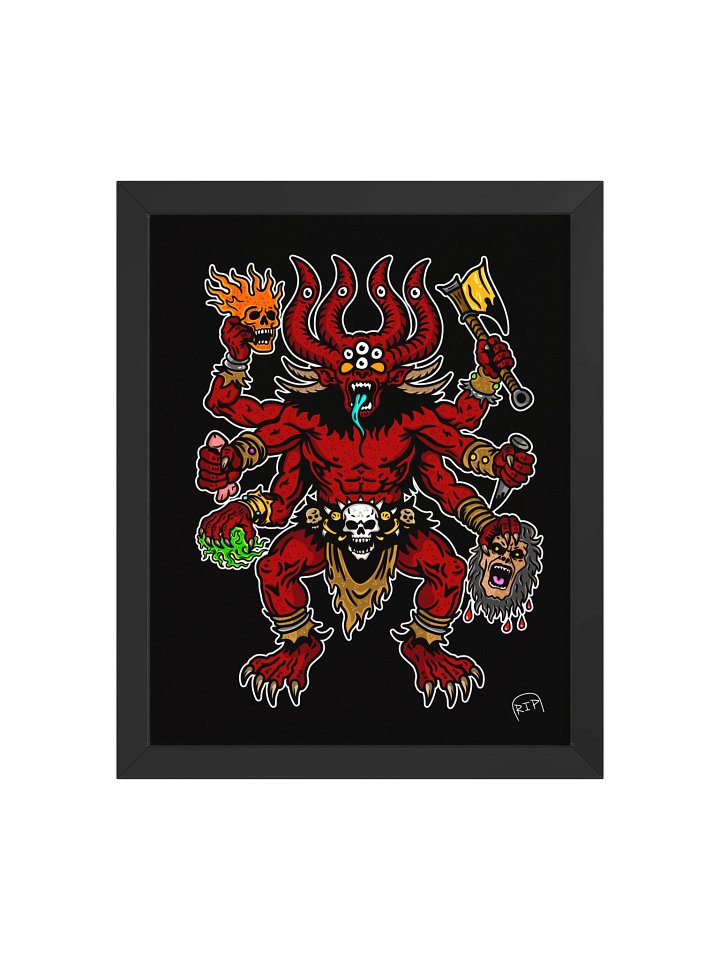 BongLaDor the Vape Lord- Framed Print product image (1)