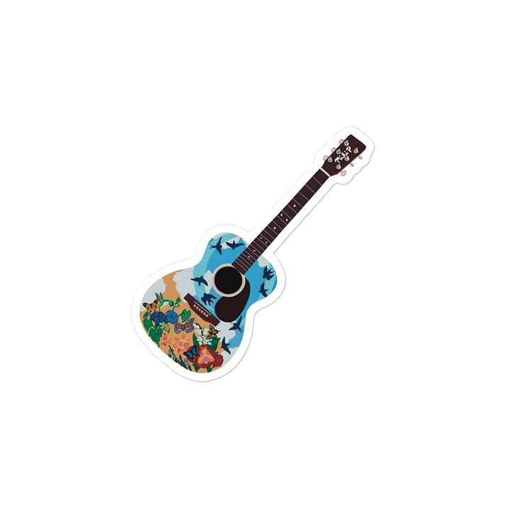 Guitar Garden Sticker product image (1)