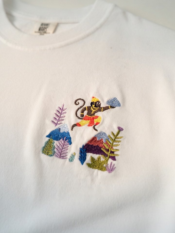 Om Hanumate Namaha - The Devotion of Strength (WHITE) product image (1)