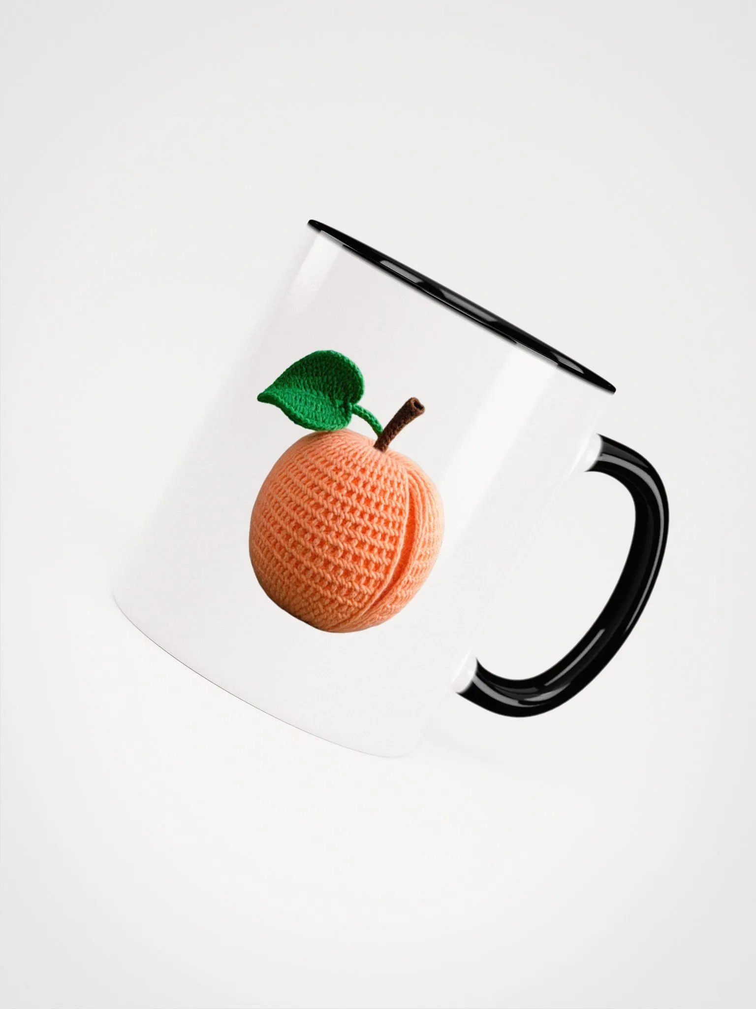 CozyAvocado Ceramic Peach Mug #1 BAD product image (4)