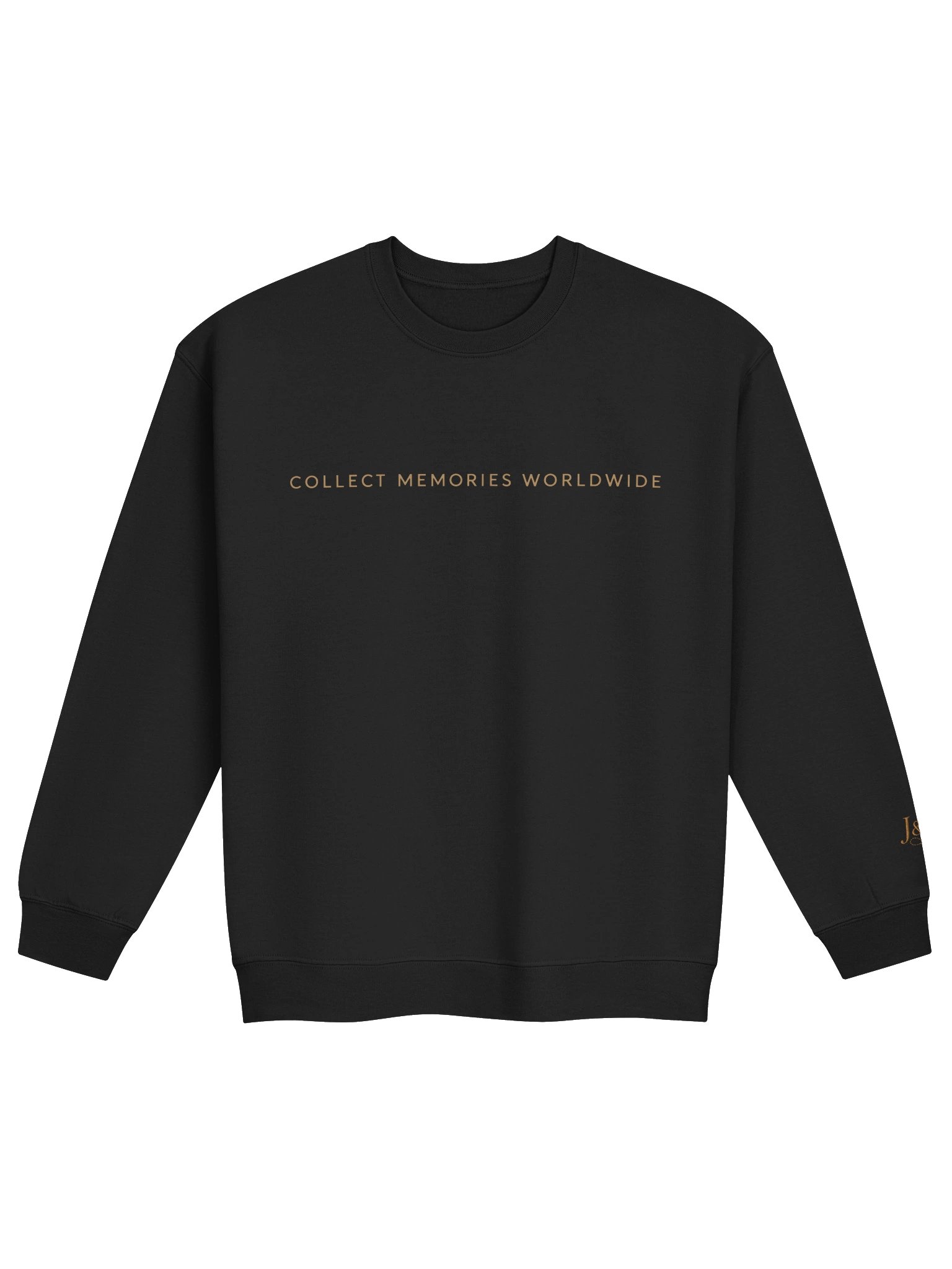 Jetlag & Joy Collect Memories Embroidered Unisex Crewneck Sweatshirt product image (1)
