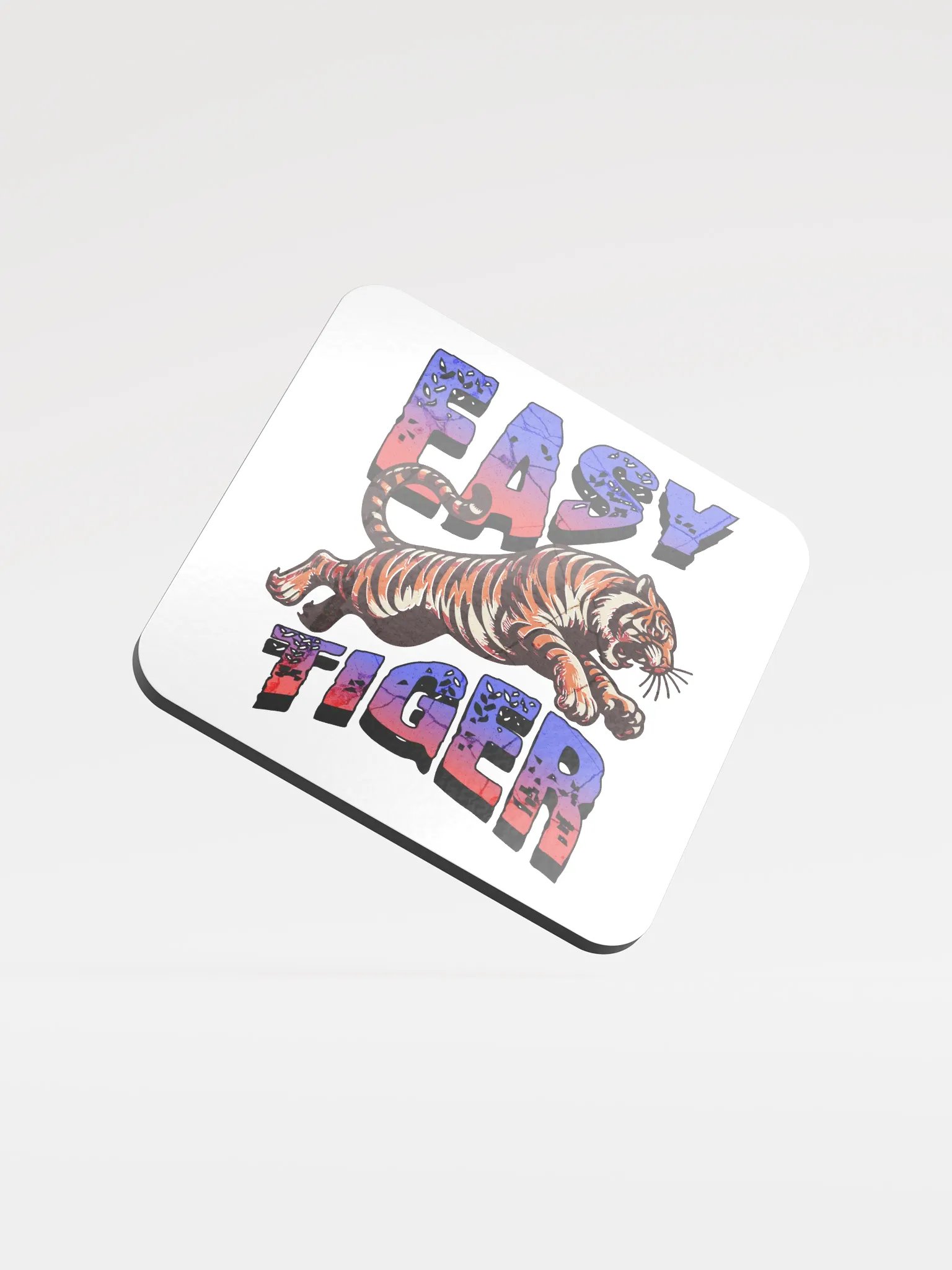 Easy Tiger Dynamic Glossed Cork Coaster product image (2)