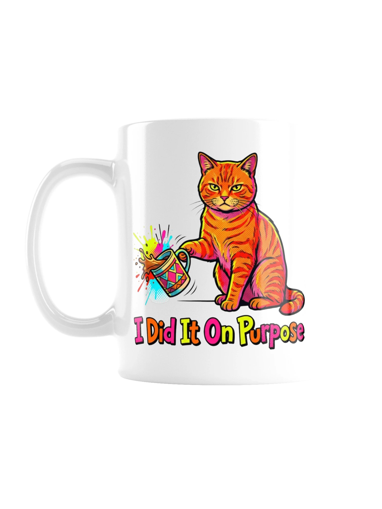 On Purpose Cat Mug product image (1)