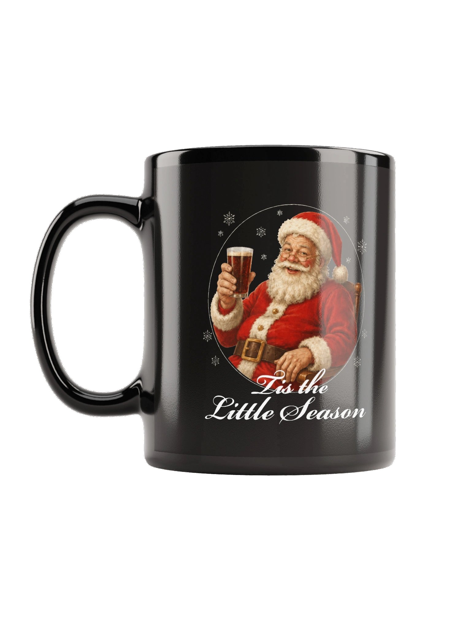 ’Tis the Little Season Vintage Santa Christmas Mug product image (1)