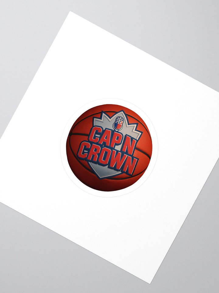 Cap N Crown Logo Sticker (NBA Jam) product image (2)