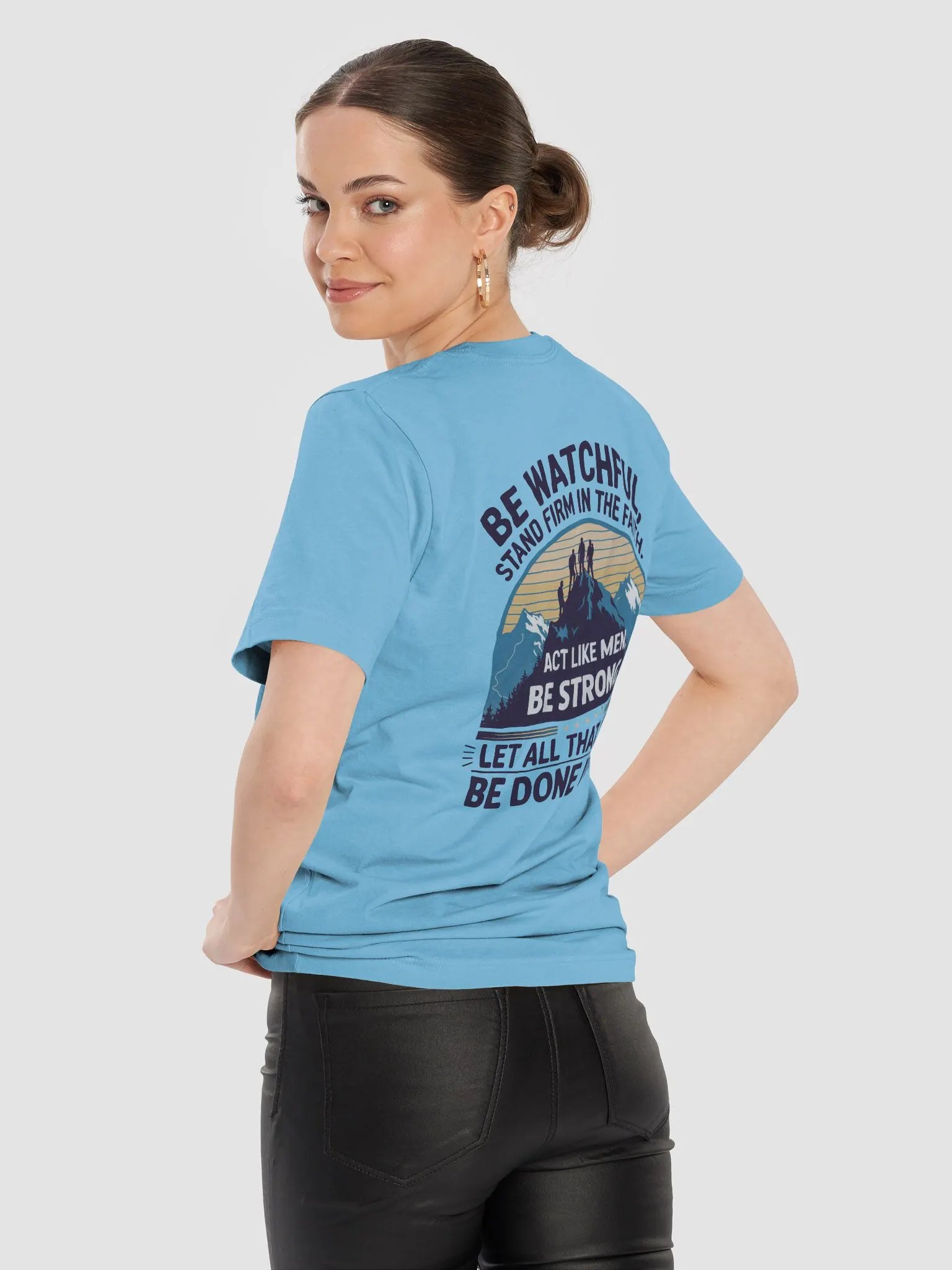 1 Corinthians 16:13-14 Tee product image (5)