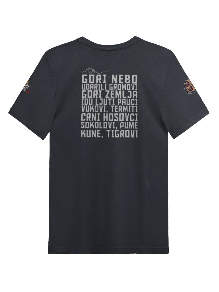 Kad krenemo gorit će nebo i zemlja T-shirt product image (3)