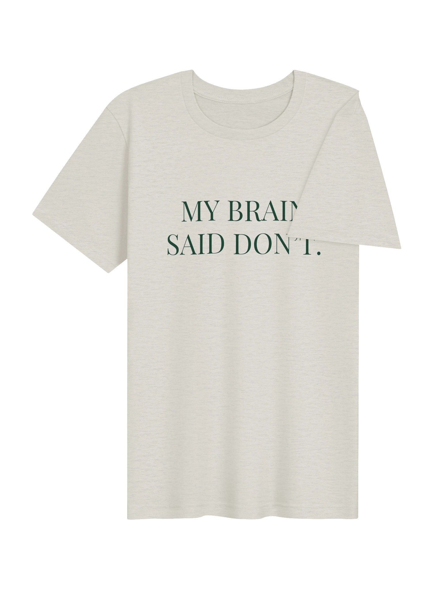 Mindset Evolution — Opposite Action Tee (Heather Dust) product image (4)