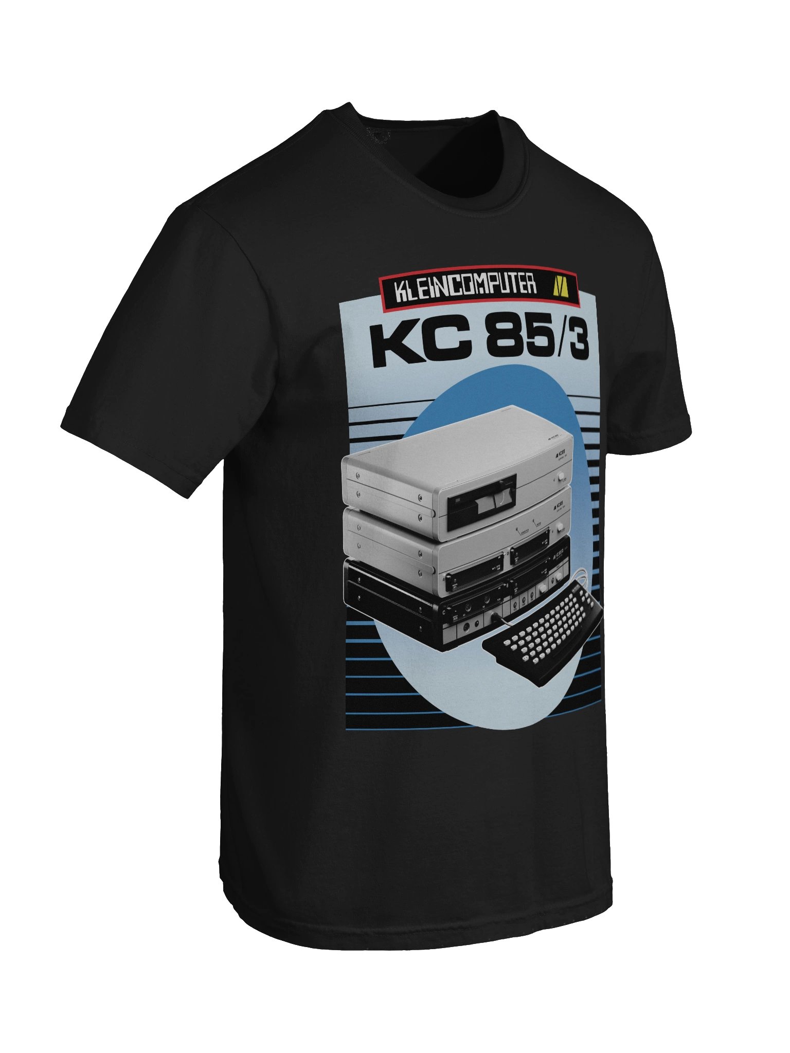 DDR Kleincomputer KC85/3 Shirt (blue) product image (5)