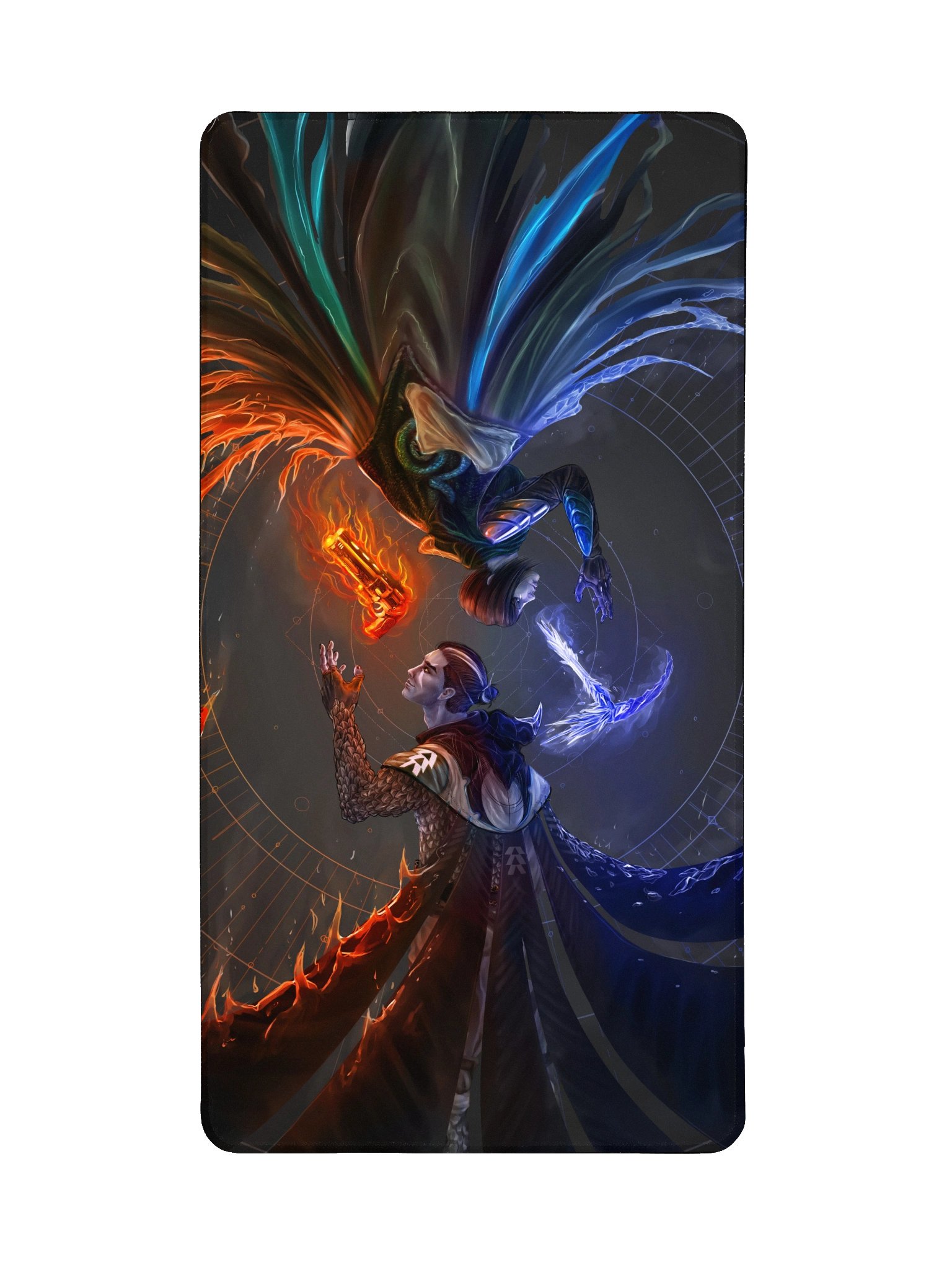 Fire & Ice Desk Mat product image (2)