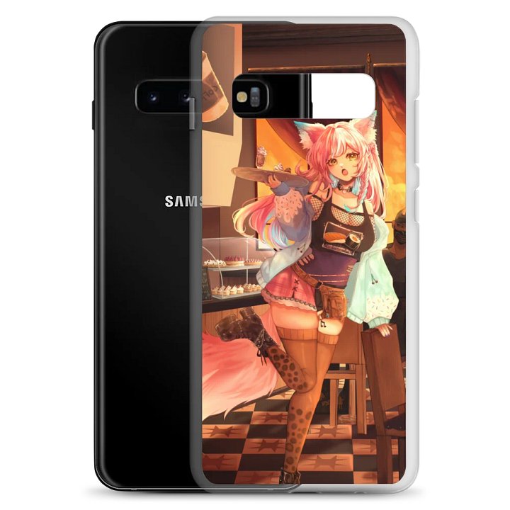 Working the Cafe Samsung® Clear Case product image (23)