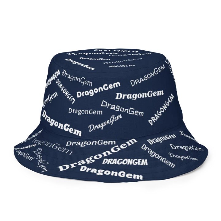 DragonGem Navy Reversible Bucket Hat product image (2)
