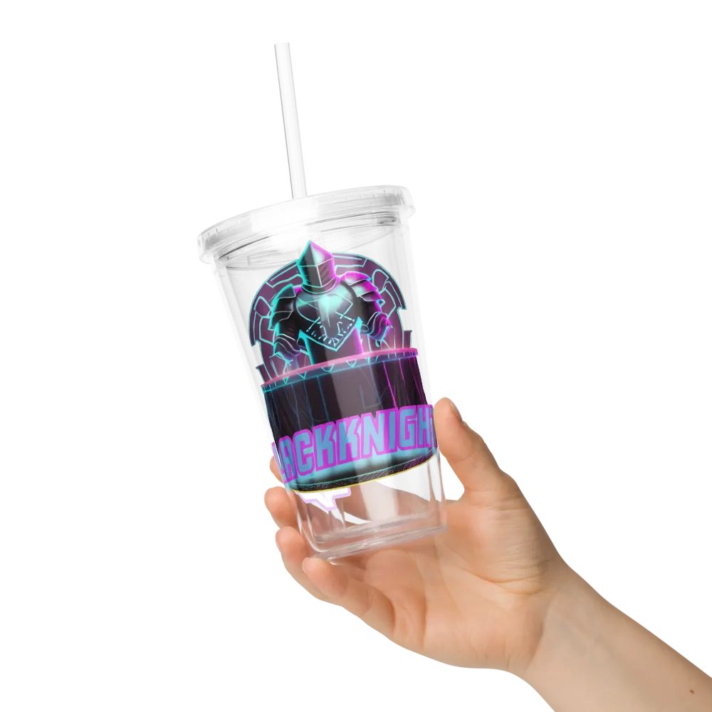 Blackknight513 Double Wall Clear Plastic Tumbler (16 oz) product image (6)