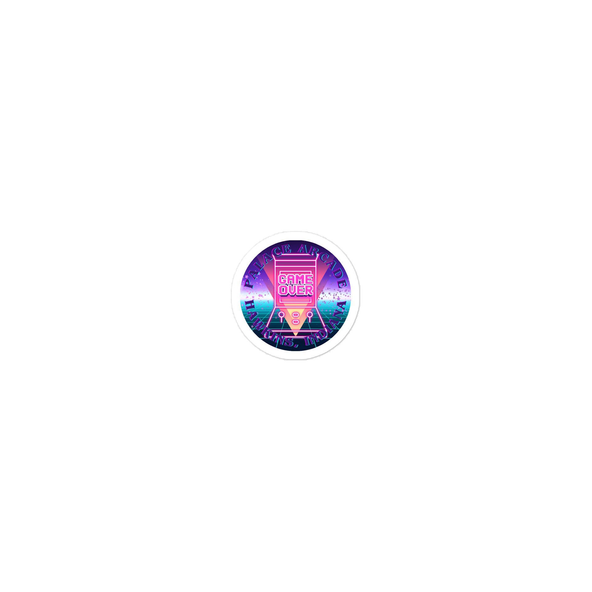 "Game Over" Palace Arcade Sticker product image (1)
