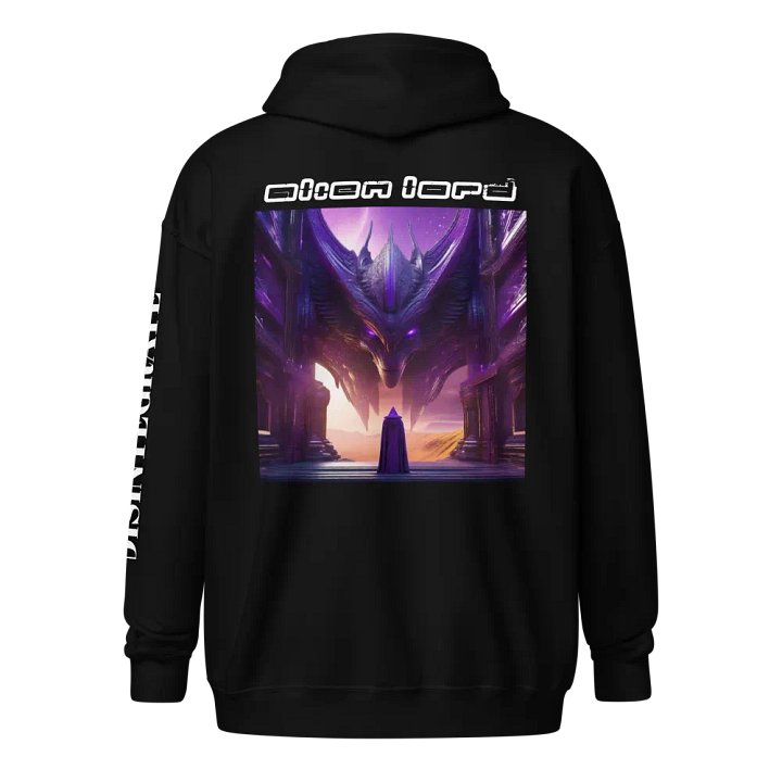 Alien Lord "Disintegrate" zip-up hoodie product image (1)