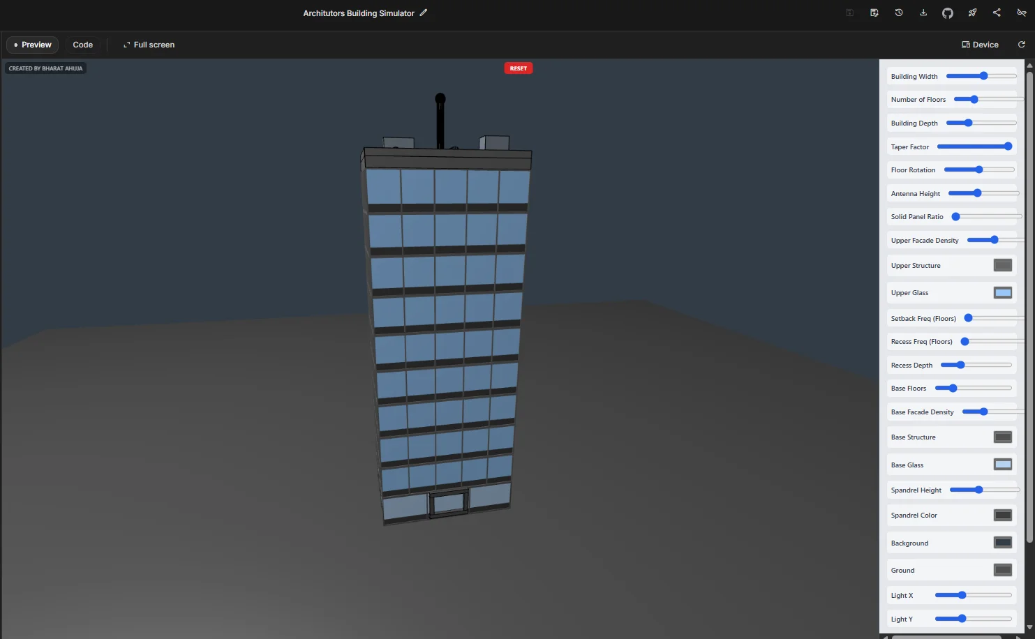 Parametric Tower Design Simulator Access Link product image (2)
