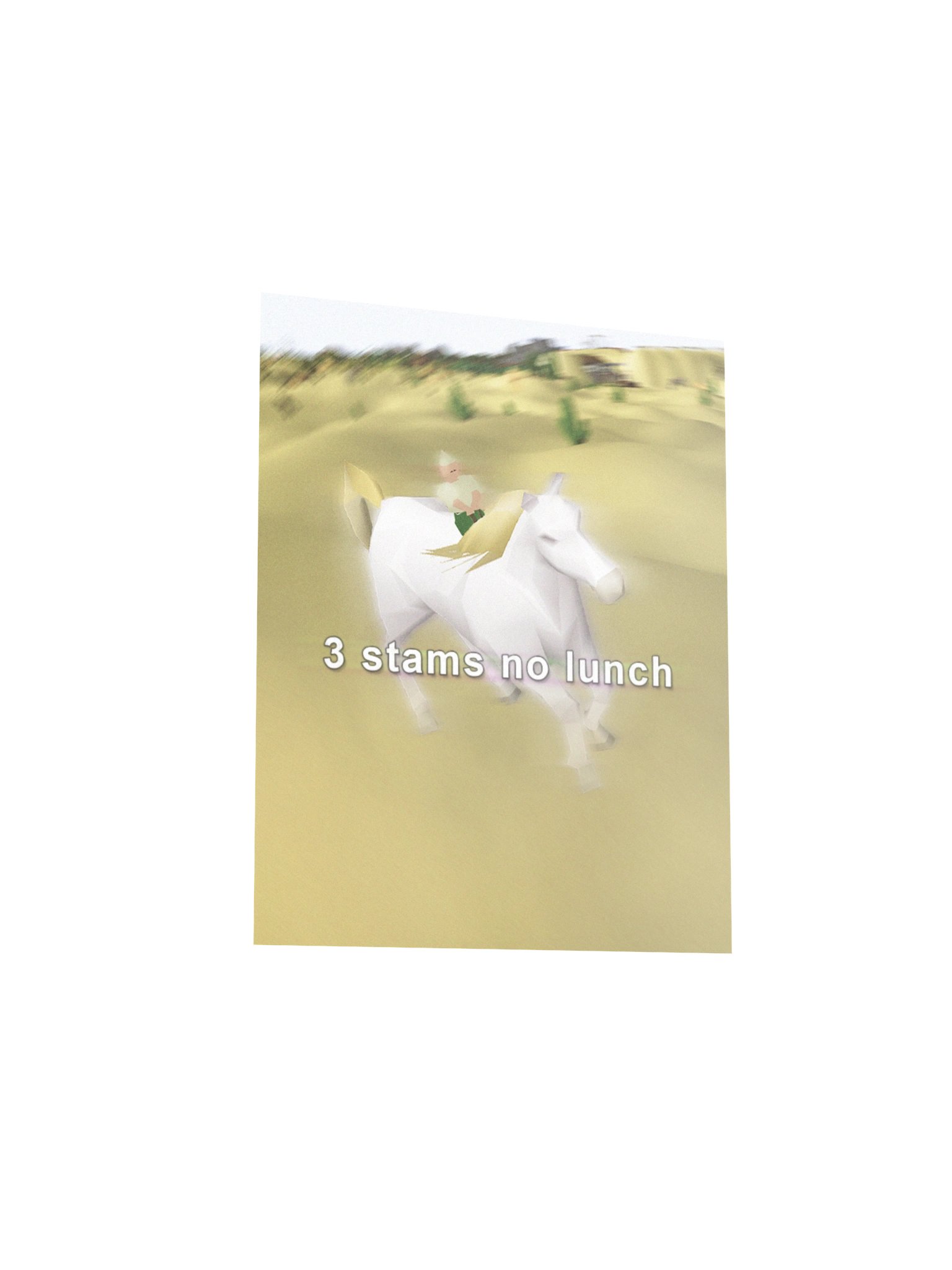 3 Stams No Lunch Print product image (3)