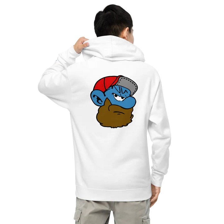 Embroidered Front + Back Logo (white) product image (1)