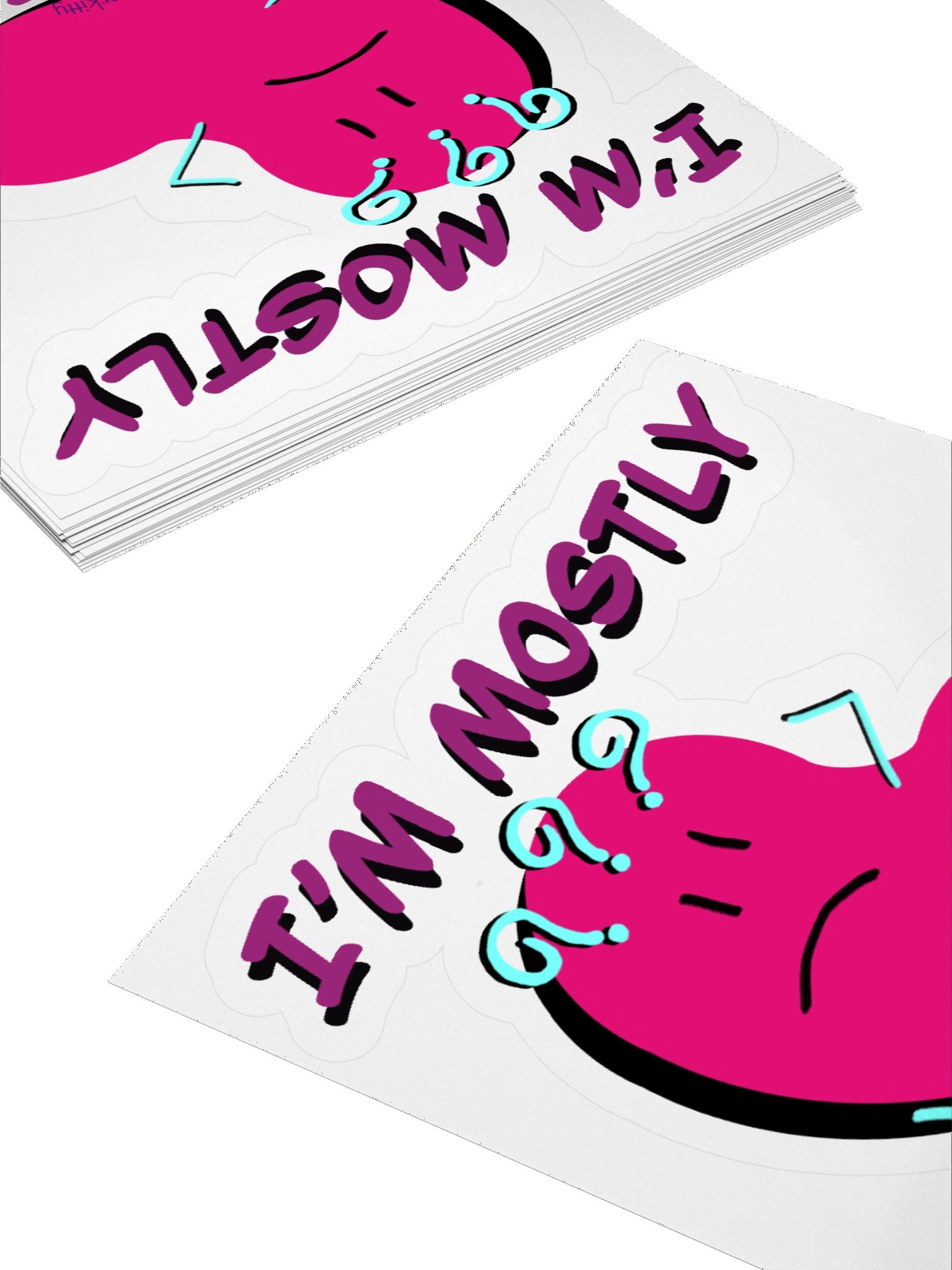 Mostly Lost Bean Sticker product image (12)