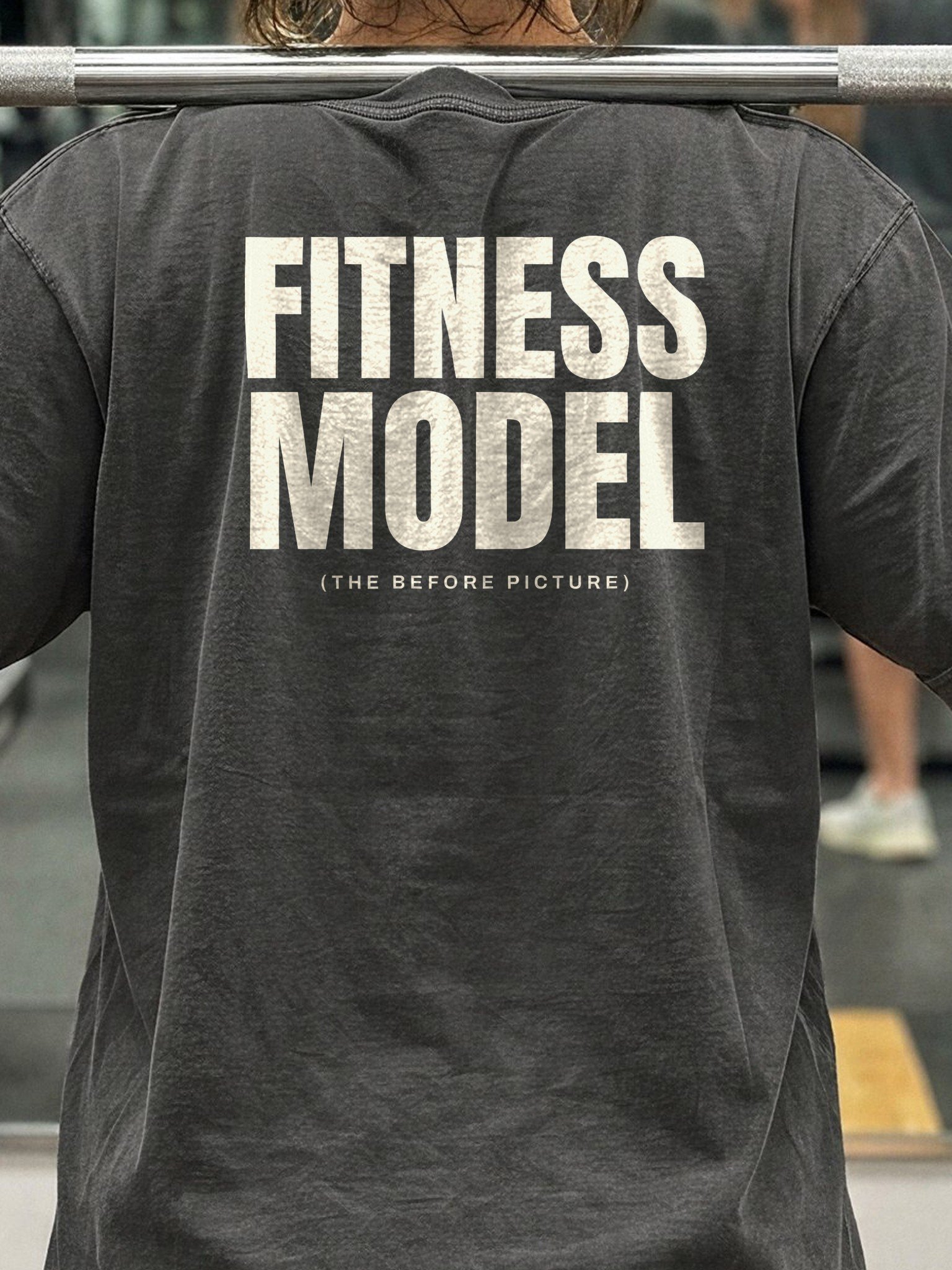 Fitness Model (The Before Picture) Oversized Gym Tee | Pump Cover product image (4)
