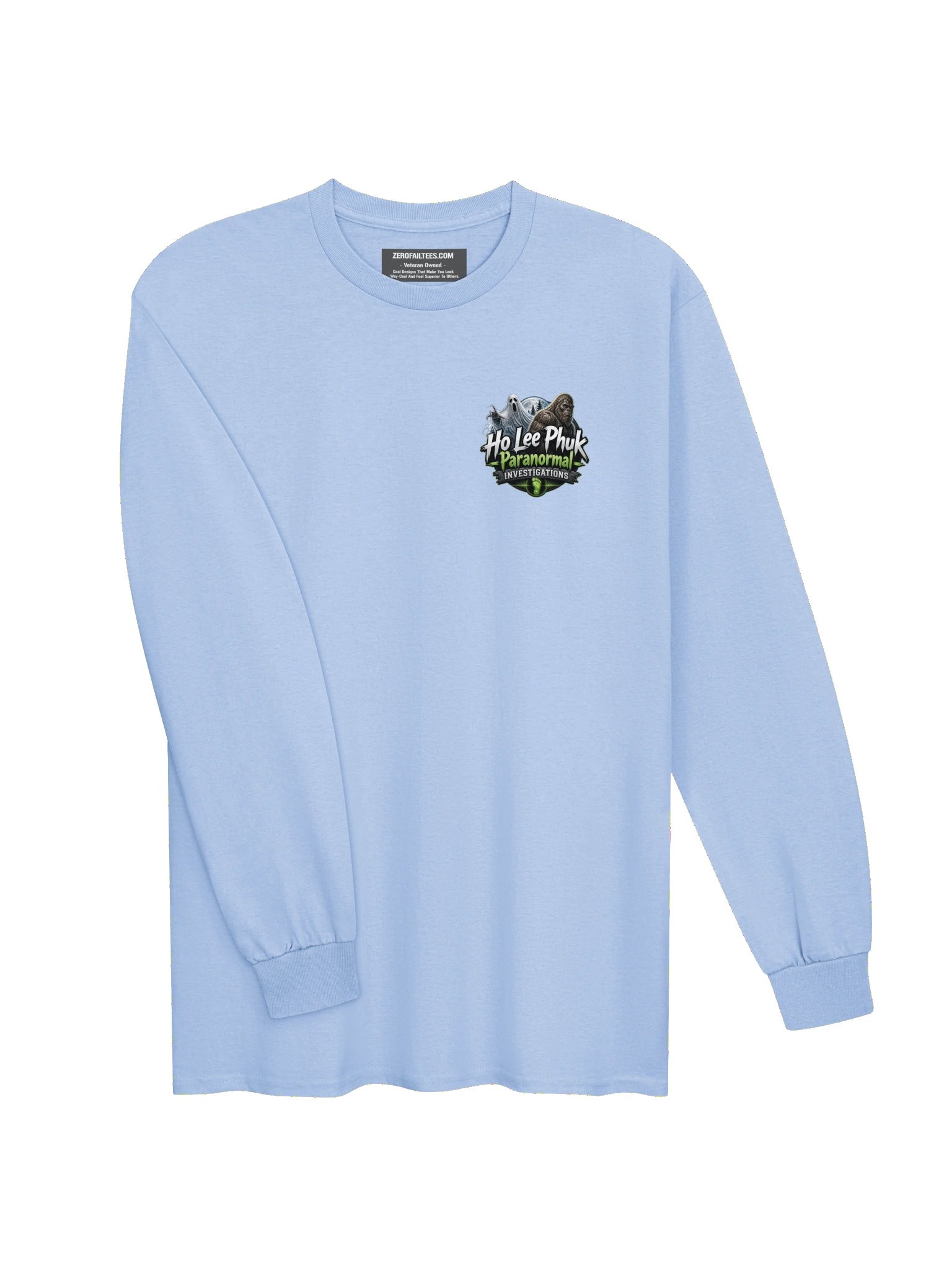 Ho Lee Phuk Paranormal Investigations Cotton Long Sleeve T-Shirt product image (15)