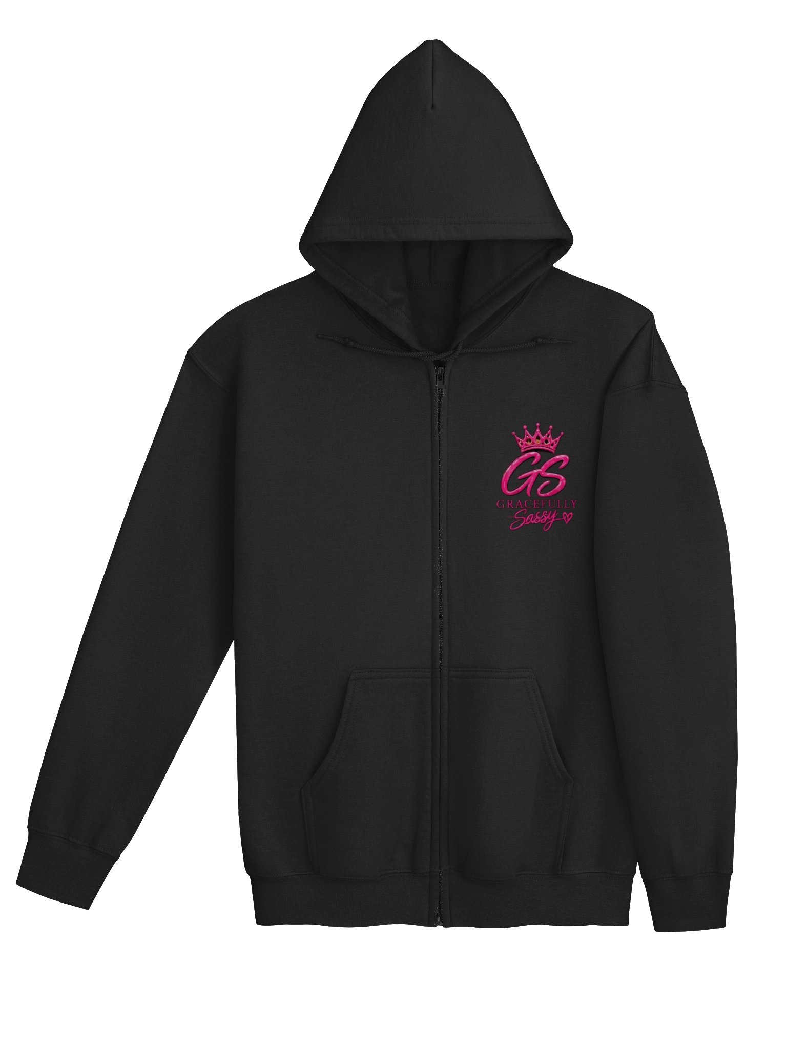 Gracefully Sassy Pink Faith Hoodie product image (4)