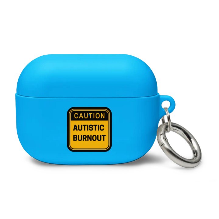 CAUTION: ASD BUTNOUT (black outline) airpods case product image (6)
