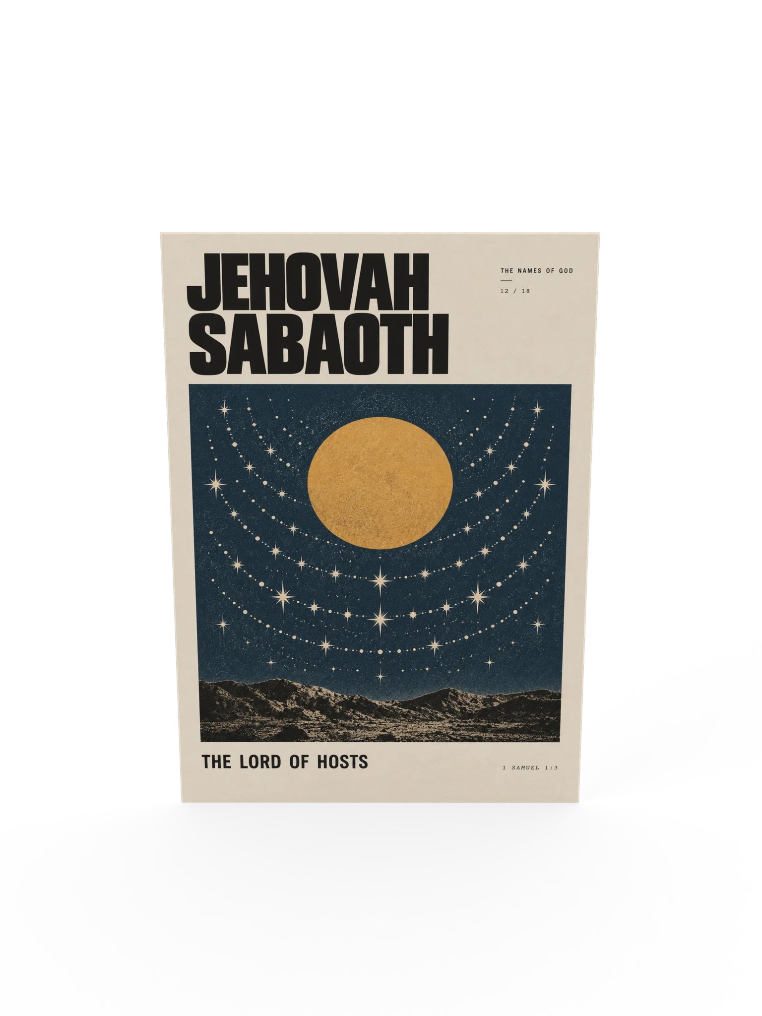 Jehovah Sabaoth | Names of God Art Print product image (5)