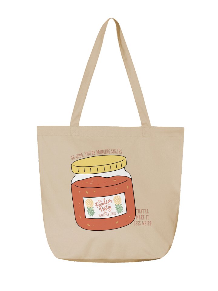 Pineapple Party Snacks | Double-Sided Eco Tote product image (2)