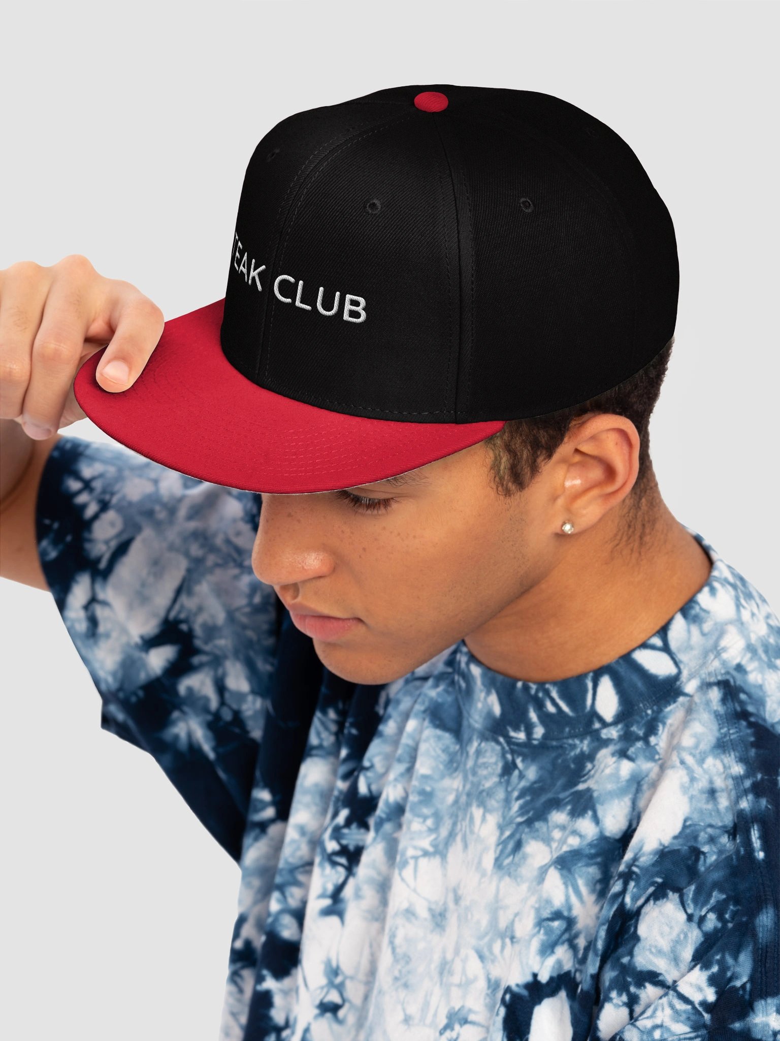 Black “Steak Club” Snapback Cap product image (71)