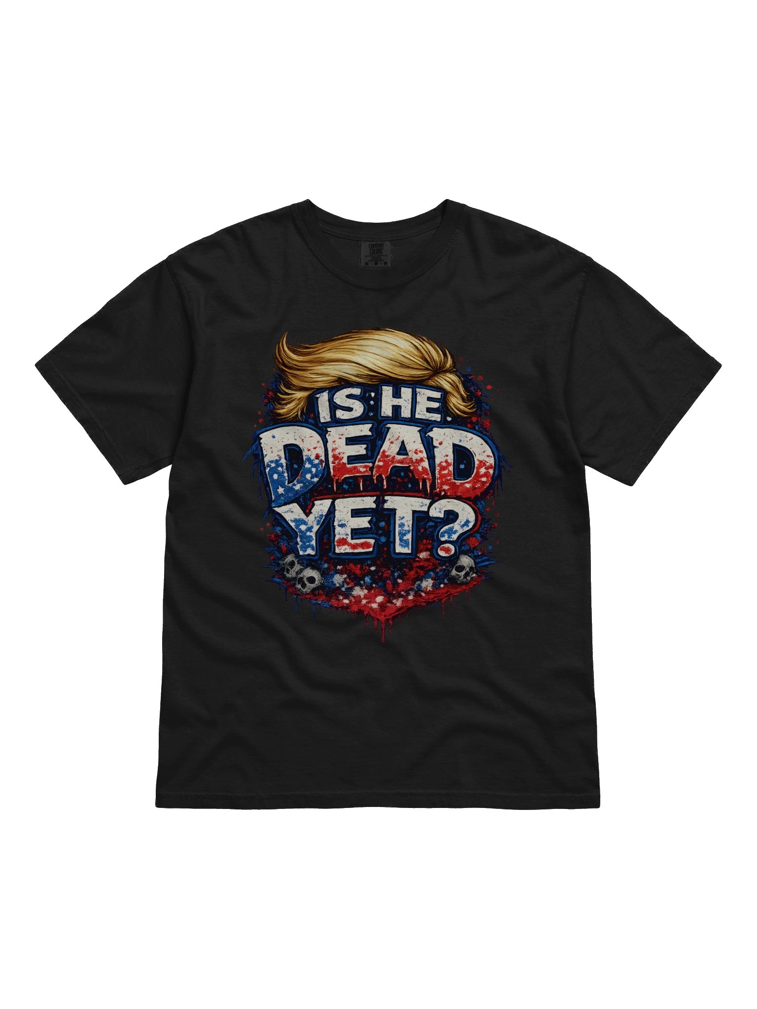"Is He Dead Yet?" Signature Hair Graphic Tee product image (1)