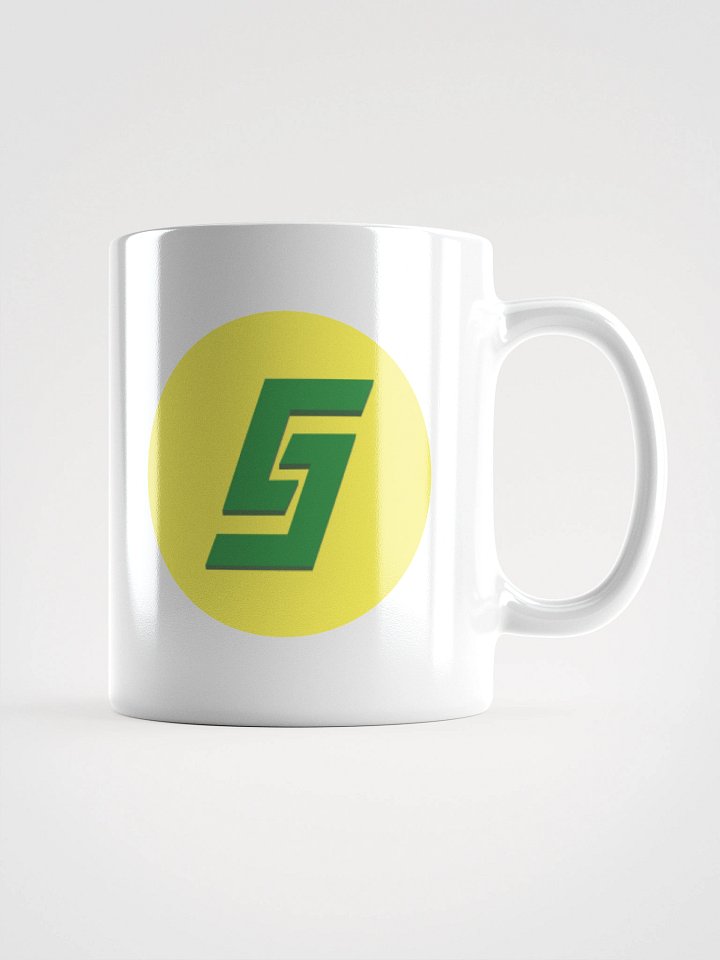 White GustyJ Logo Mug product image (2)