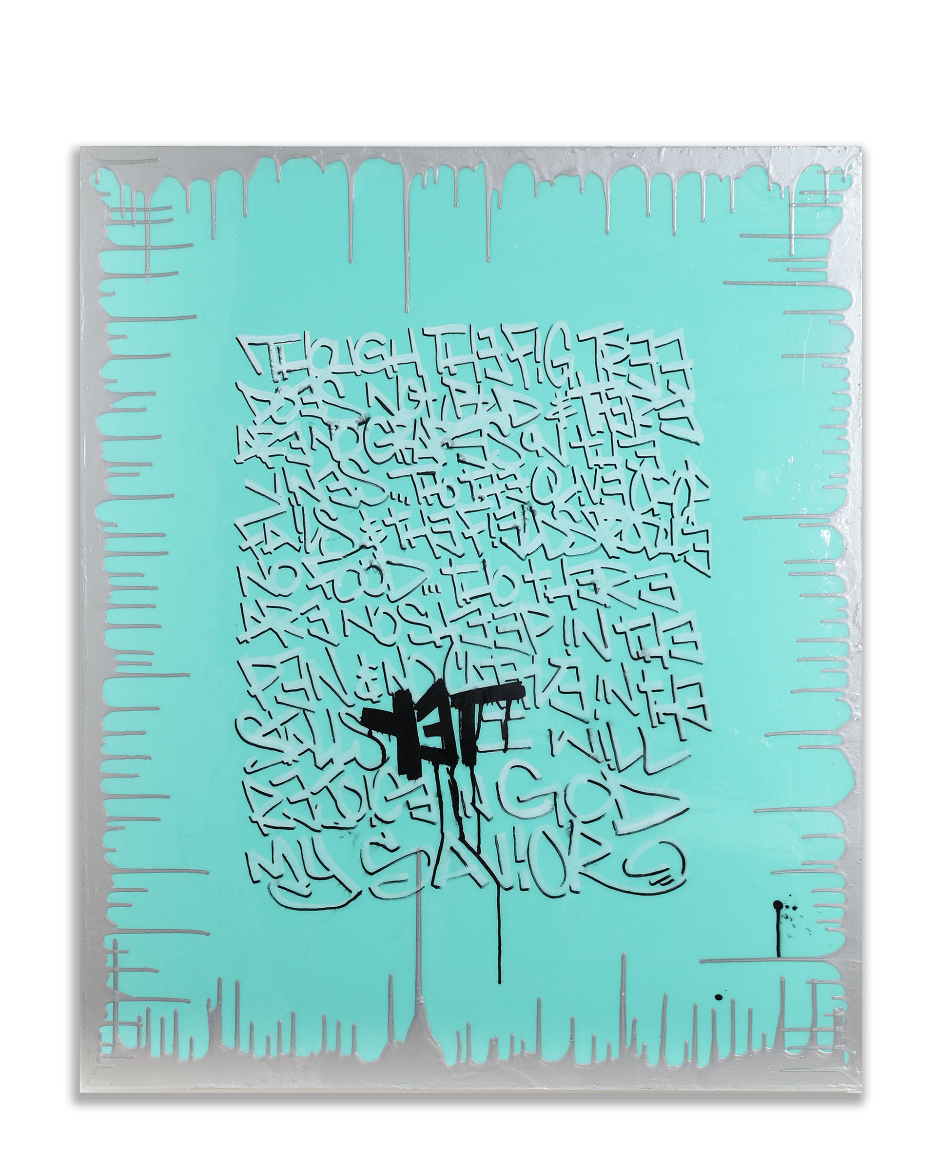 THE VERSE - Blue drip 40x48 product image (1)